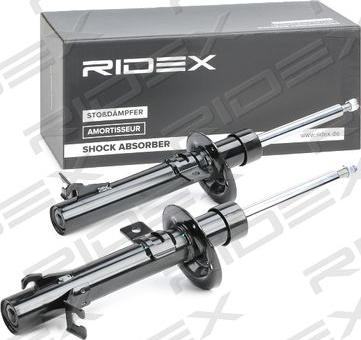 RIDEX 854S2210 - Shock Absorber autospares.lv