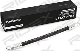 RIDEX 83B0109 - Brake Hose autospares.lv