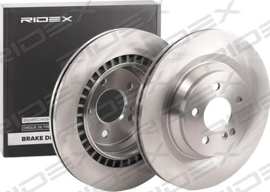 RIDEX 82B0954 - Brake Disc autospares.lv