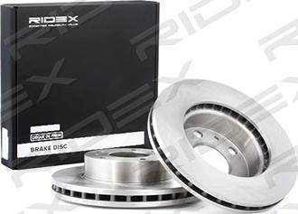 RIDEX 82B0964 - Brake Disc autospares.lv