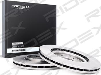 RIDEX 82B0900 - Brake Disc autospares.lv