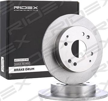 RIDEX 82B0903 - Brake Disc autospares.lv