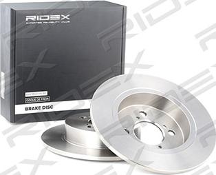 RIDEX 82B0902 - Brake Disc autospares.lv