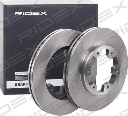 RIDEX 82B0915 - Brake Disc autospares.lv