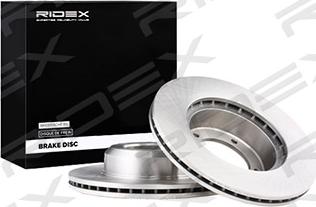 RIDEX 82B0987 - Brake Disc autospares.lv