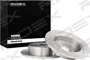 RIDEX 82B0939 - Brake Disc autospares.lv