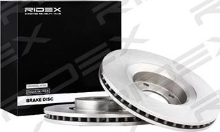 RIDEX 82B0977 - Brake Disc autospares.lv