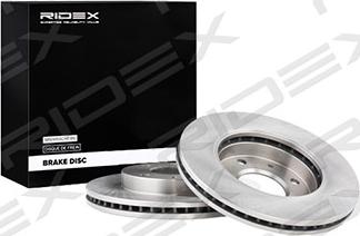 RIDEX 82B0490 - Brake Disc autospares.lv