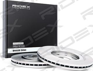 RIDEX 82B0458 - Brake Disc autospares.lv