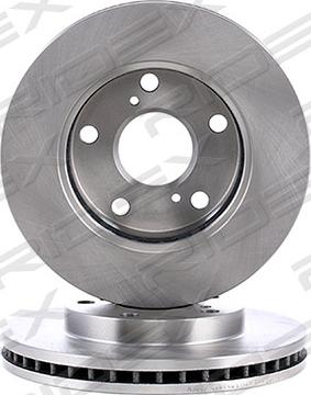 RIDEX 82B0466 - Brake Disc autospares.lv