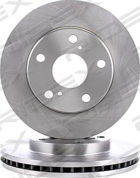 RIDEX 82B0466 - Brake Disc autospares.lv