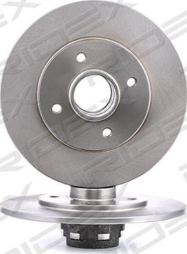 RIDEX 82B0463 - Brake Disc autospares.lv