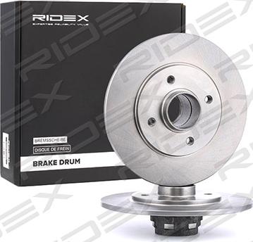 RIDEX 82B0463 - Brake Disc autospares.lv