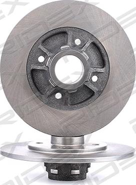 RIDEX 82B0463 - Brake Disc autospares.lv