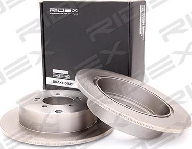 RIDEX 82B0405 - Brake Disc autospares.lv