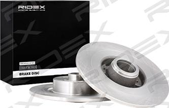 RIDEX 82B0418 - Brake Disc autospares.lv