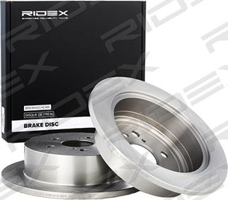 RIDEX 82B0412 - Brake Disc autospares.lv