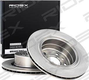 RIDEX 82B0489 - Brake Disc autospares.lv
