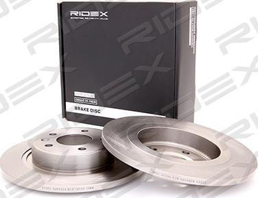 RIDEX 82B0434 - Brake Disc autospares.lv