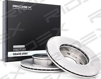 RIDEX 82B0436 - Brake Disc autospares.lv