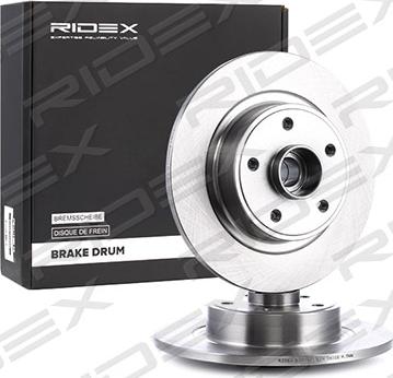 RIDEX 82B0431 - Brake Disc autospares.lv