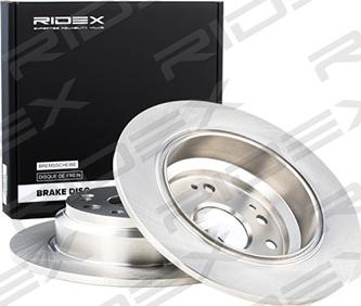 RIDEX 82B0428 - Brake Disc autospares.lv