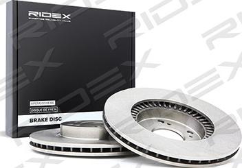 RIDEX 82B0423 - Brake Disc autospares.lv