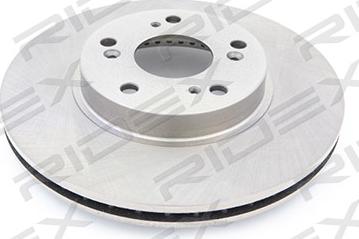 RIDEX 82B0423 - Brake Disc autospares.lv