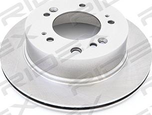 RIDEX 82B0592 - Brake Disc autospares.lv