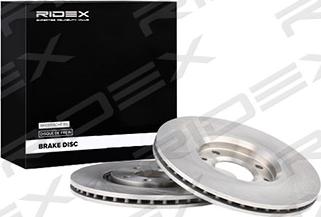 RIDEX 82B0556 - Brake Disc autospares.lv