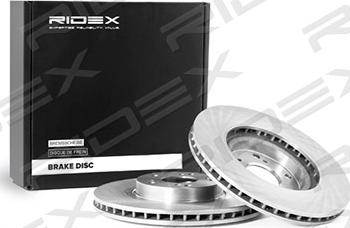 RIDEX 82B0569 - Brake Disc autospares.lv