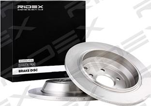 RIDEX 82B0508 - Brake Disc autospares.lv