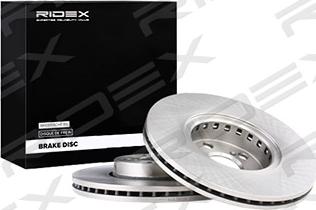 RIDEX 82B0511 - Brake Disc autospares.lv