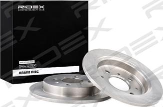 RIDEX 82B0535 - Brake Disc autospares.lv