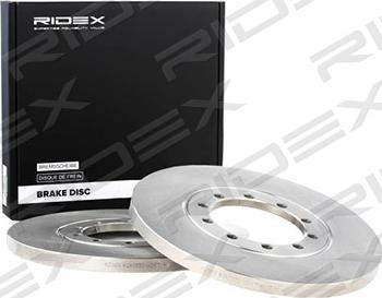 RIDEX 82B0530 - Brake Disc autospares.lv