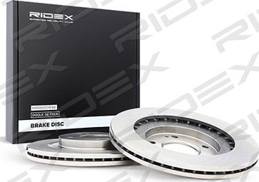 RIDEX 82B0526 - Brake Disc autospares.lv