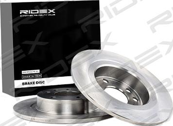 RIDEX 82B0573 - Brake Disc autospares.lv