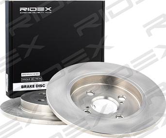 RIDEX 82B0646 - Brake Disc autospares.lv