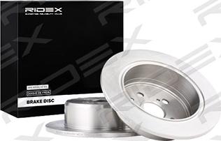 RIDEX 82B0650 - Brake Disc autospares.lv