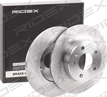 RIDEX 82B0652 - Brake Disc autospares.lv