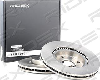 RIDEX 82B0664 - Brake Disc autospares.lv