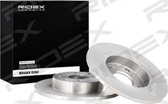 RIDEX 82B0665 - Brake Disc autospares.lv