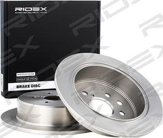 RIDEX 82B0604 - Brake Disc autospares.lv