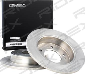 RIDEX 82B0612 - Brake Disc autospares.lv