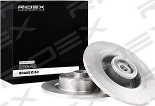 RIDEX 82B0688 - Brake Disc autospares.lv