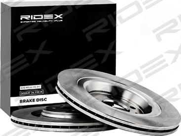 RIDEX 82B0630 - Brake Disc autospares.lv