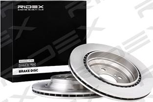 RIDEX 82B0638 - Brake Disc autospares.lv