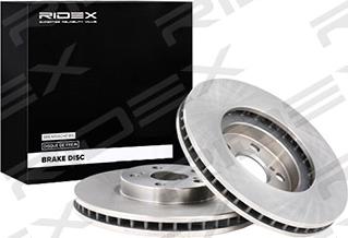 RIDEX 82B0675 - Brake Disc autospares.lv