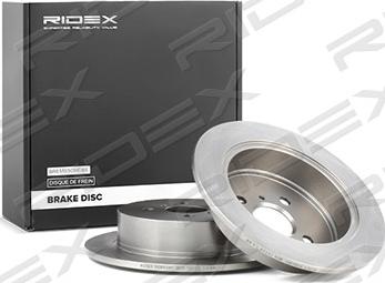 RIDEX 82B0091 - Brake Disc autospares.lv