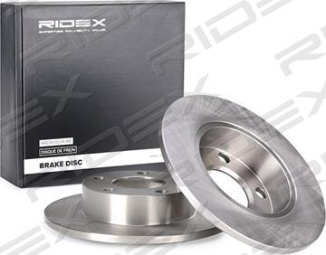 RIDEX 82B0049 - Brake Disc autospares.lv